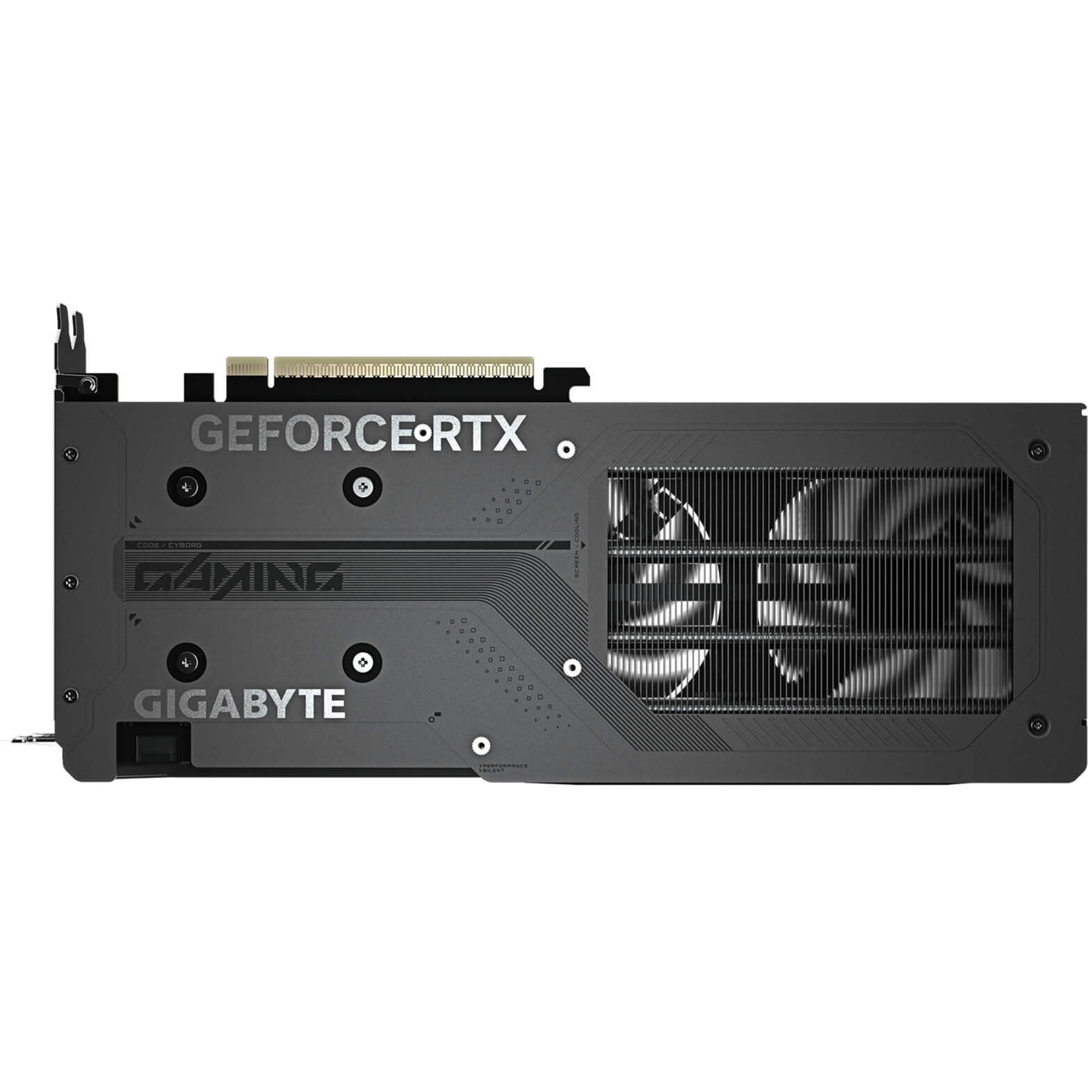 Gigabyte RTX 5060 GAMING OC 8GB Backplate Design