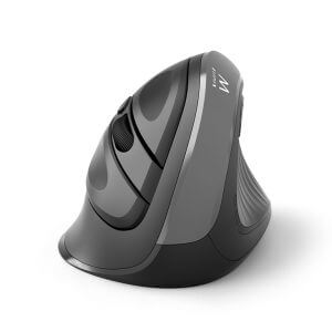 Ewent Wireless Ergonomic Vertical, 2400dpi, črna, USB