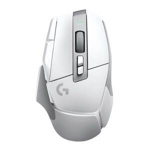 Logitech G502 X Lightspeed, bela
