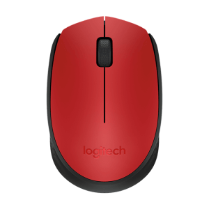 Logitech M171 Wireless, rdeča