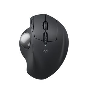 Logitech MX Ergo S Advanced Wireless Trackball, grafitna, Bluetooth