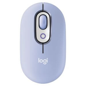 Logitech POP Mouse z EMOJI, Bluetooth, vijolična