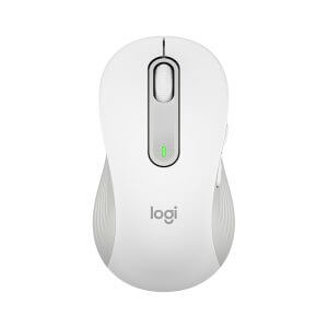 Logitech Signature M650, velikost L, Bluetooth, LEFT,  bela