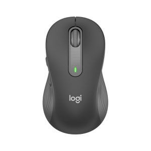 Logitech Signature M650, velikost L, Bluetooth, grafitna barva