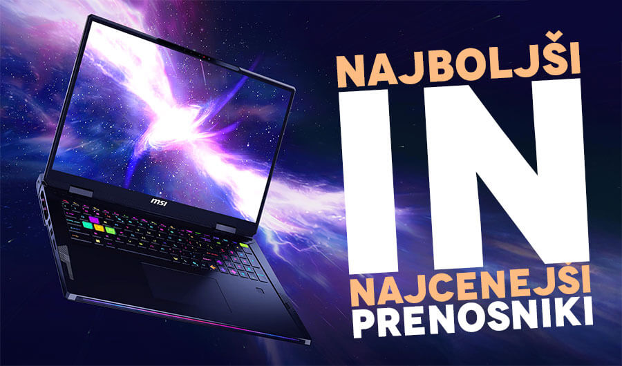 Najboljši in najcenejši prenosni računalniki – Kupi pri PC Agent!
