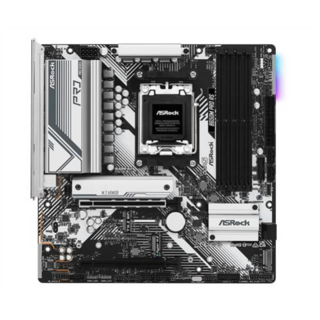 Osnovna plošča AM5 Asrock B650M PRO RS microATX 2xHDMI 2.1 1xDisplayPort 1.4