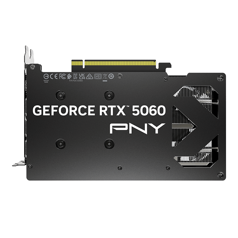 PNY GeForce RTX 5060 Dual Fan 8GB Backplate