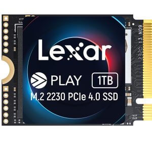 SSD 1TB M.2 30mm 2230 PCI-e 4.0 x4 NVMe, 3D TLC, Lexar PLAY (LNMPLAY001T-RNNNG)