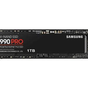 SSD 1TB M.2 80mm PCI-e 4.0 x4 NVMe, V-NAND, Samsung 990 PRO (MZ-V9P1T0BW)