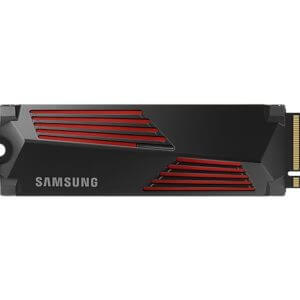 SSD 2TB M.2 80mm PCI-e 4.0 x4 NVMe, V-NAND, Samsung 990 PRO HeatSink (MZ-V9P2T0CW)