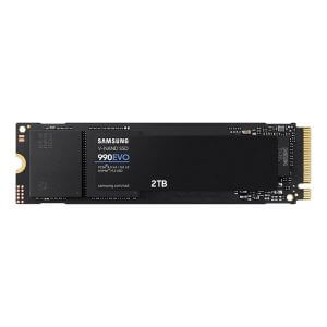 SSD 2TB M.2 80mm PCI-e 5.0 x2 NVMe, V-NAND, Samsung 990 EVO (MZ-V9E2T0BW)