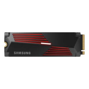SSD 4TB M.2 80mm PCI-e 4.0 x4 NVMe, V-NAND, Samsung 990 PRO HeatSink (MZ-V9P4T0CW)