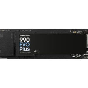 SSD 4TB M.2 80mm PCI-e 5.0 x2 NVMe, V-NAND, Samsung 990 EVO Plus (MZ-V9S4T0BW)