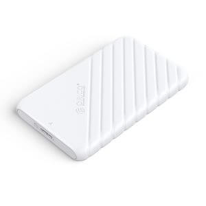 Zunanje ohišje za 2,5'' HDD/SSD, USB 3.0 v SATA3, tool-free, belo, ORICO 25PW1-U3