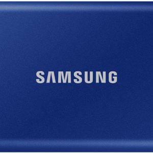 Zunanji SSD 1TB Type-C USB 3.2 Gen2 V-NAND UASP, Samsung T7, moder (MU-PC1T0H/WW)