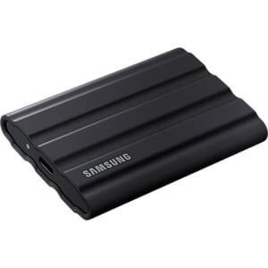 Zunanji SSD 1TB Type-C USB 3.2 Gen2 NVMe, IP65, Samsung T7 Shield, črn, MU-PE1T0S