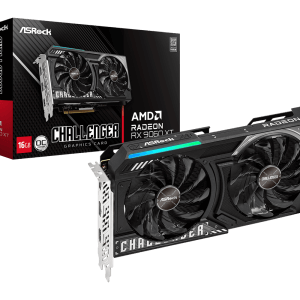 ASRock Radeon RX 9060 XT Challenger 16GB Grafična Kartica in Škatla