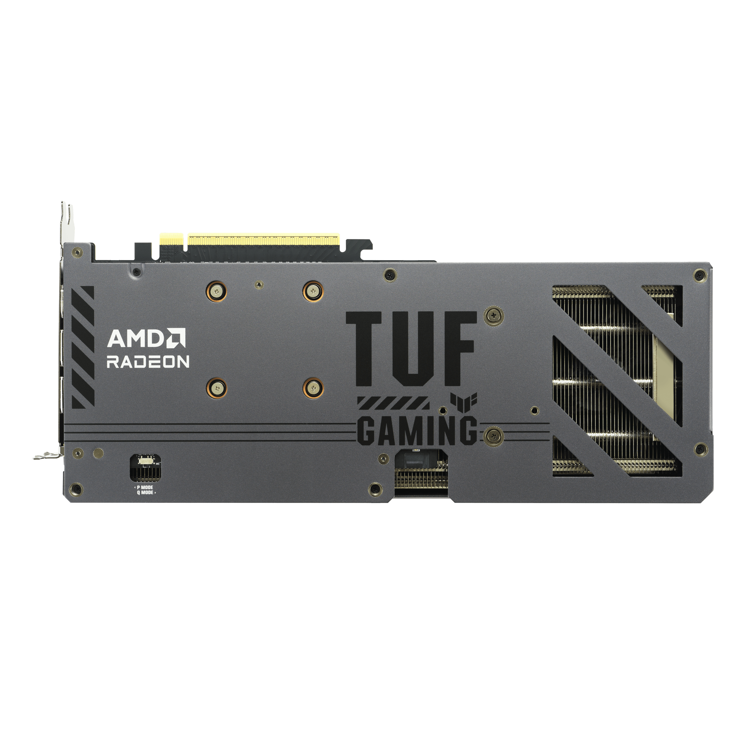 ASUS TUF Gaming Radeon RX 9060 XT O16G Backplate