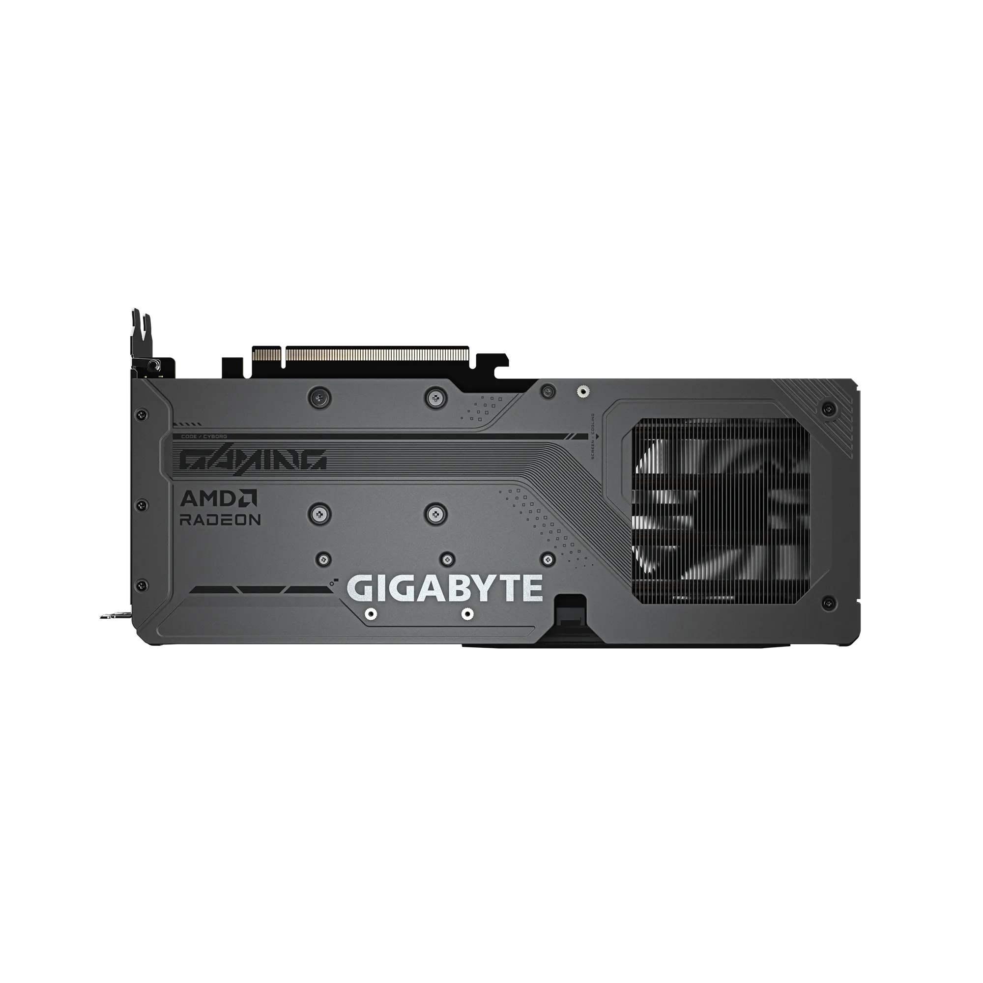 Gigabyte Radeon RX 9060 XT GAMING 16G Backplate