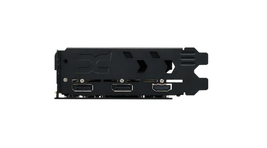 PowerColor Hellhound RX 9060 XT 16GB Display Konektorji