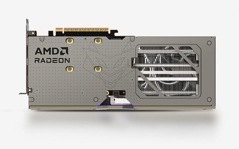 Sapphire NITRO+ Radeon RX 9060 XT 16GB GDDR6 Backplate