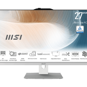 Računalnik MSI Modern AM272P 1M-1222XEU Core 7 / 16GB / 1TB SSD / 27" FHD / NoOS / bel - nastavljiv po višini