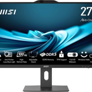 Računalnik MSI PRO AP272P 14M-886XEU i7 / 16GB / 1TB SSD / 27" FHD IPS 100Hz / Windows 11 Home / črn - nastavljiv po višini