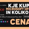 Kje kupiti Microsoft Office in koliko je MS Office cena