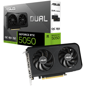 ASUS Dual GeForce RTX 5050 OC Edition 8GB GDDR6 (DUAL-RTX5050-O8G) grafična kartica