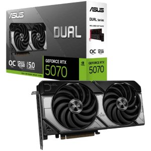 ASUS Dual GeForce RTX 5070 OC Edition 12GB GDDR7 (DUAL-RTX5070-O12G) grafična kartica