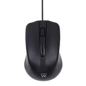 Ewent Optical, 1000dpi, črna, USB