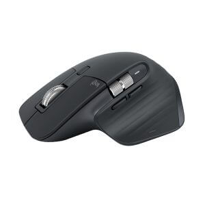 Logitech MX Master 3S, Bluetooth Edition, Grafitna