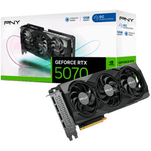 PNY GeForce RTX 5070 12GB Overclocked Triple Fan DLSS4 grafična kartica