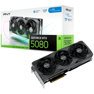 PNY GeForce RTX 5080 16GB Overclocked Triple Fan DLSS 4 grafična kartica