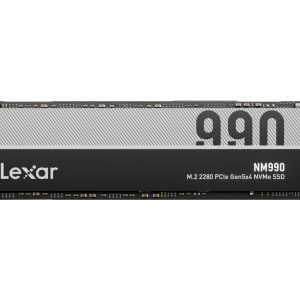 SSD 1TB M.2 80mm PCI-e 5.0 x4 NVMe, Lexar NM990 (LNM990X001T-RNNNG)