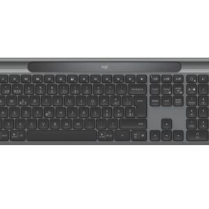 Logitech K980 Signature Slim Solar+, Wireless, grafitna, SLO g.
