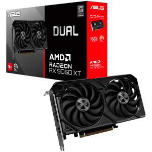 ASUS Dual Radeon RX 9060 XT 16GB GDDR6 (DUAL-RX9060XT-16G) grafična kartica
