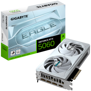 GIGABYTE GeForce RTX 5060 EAGLE OC ICE 8G GDDR7 grafična kartica