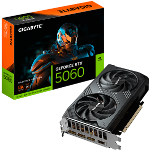 GIGABYTE GeForce RTX 5060 WINDFORCE MAX OC 8G GDDR7 grafična kartica