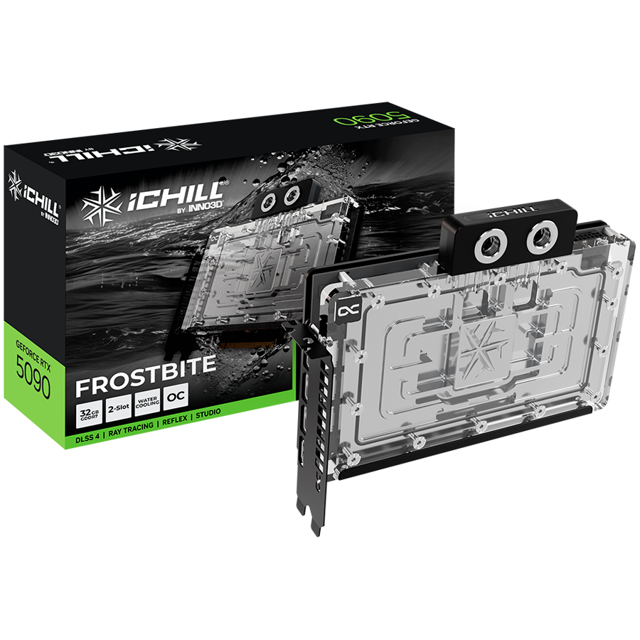 INNO3D GeForce RTX 5090 iChill Frostbite OC 32GB GDDR7 grafična kartica