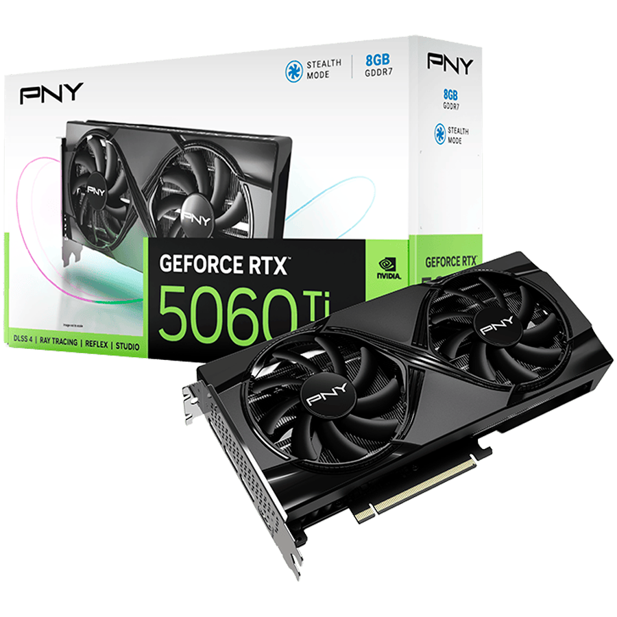 PNY GeForce RTX 5060 Ti 8GB Dual Fan DLSS 4 grafična kartica