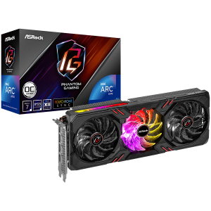 ASROCK Intel Arc A770 Phantom Gaming D 8GB OC GDDR6 grafična kartica