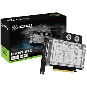 INNO3D GeForce RTX 5080 iChill Frostbite OC 16GB GDDR7 grafična kartica