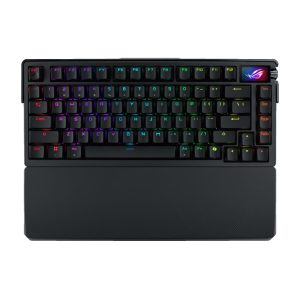 ASUS ROG Azoth Extreme Wireless, ROG NX Red, PBT, OLED, RGB, USB, BT, US