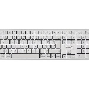 Cherry KW 9100 Slim for Mac, srebrna, USB-C, UK-SLO g.