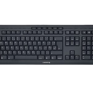 Cherry STREAM Wireless, črna, SLO g.