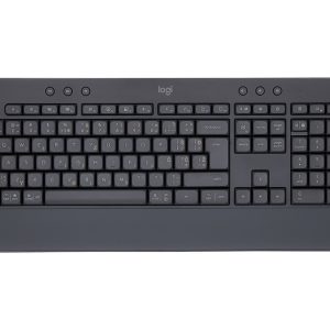 Logitech K650 Signature, Wireless, USB, grafitna, SLO g.