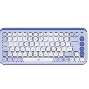 Logitech Pop Icon Keys, Bluetooth, vijolična, SLO g.