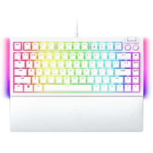 Razer BlackWidow V4 75%, bela, US SLO g.