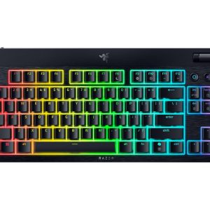 Razer BlackWidow V4 Low-profile Tenkeyless HyperSpeed, Rumena stikala, US SLO g.